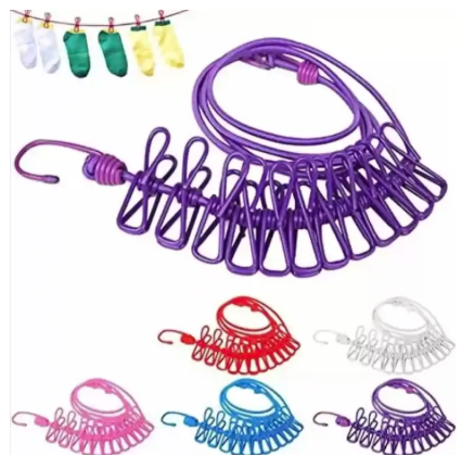 Elastic Cloth Drying Hanging Rope
