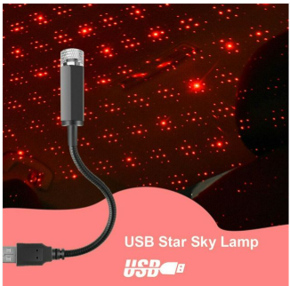 Romantic LED Car Roof Star Night Light Projector