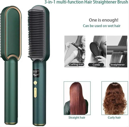 Portable Hair Straightener Comb